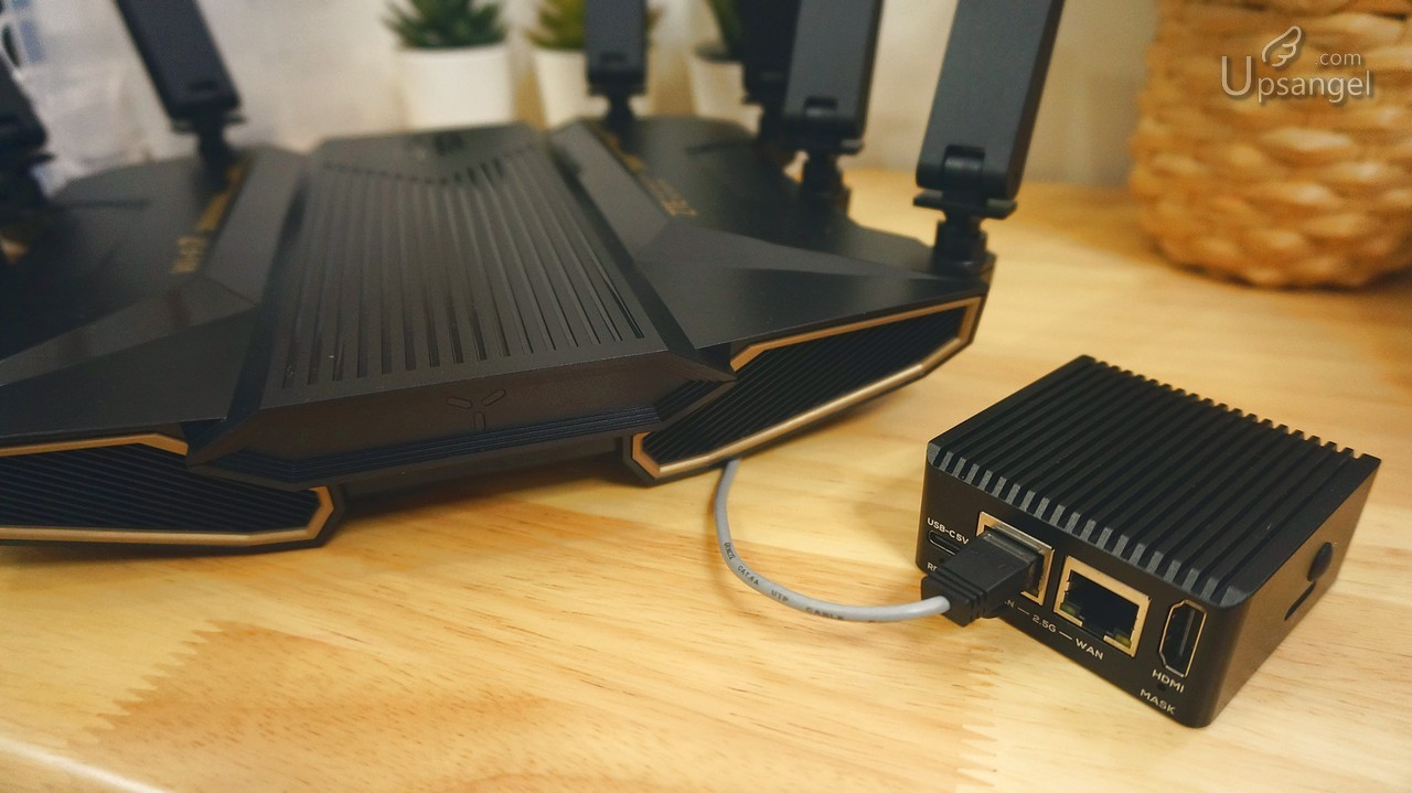 Ups-Dragon Pro 搭配 ZTE中興問天 BE7200 Pro+ WIFI7- 路由器